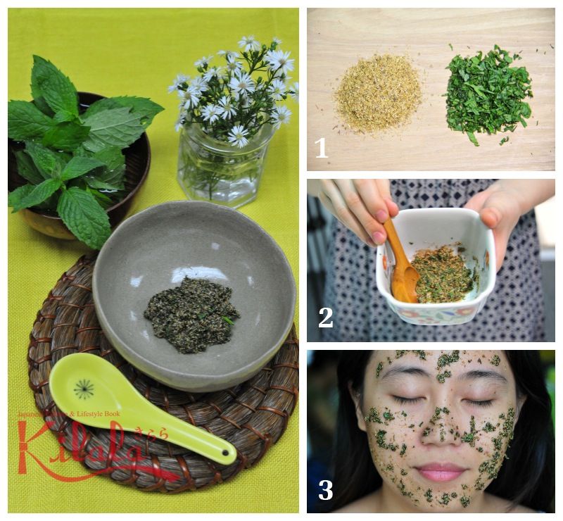 mặt nạ hoa cúc la mã